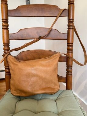 American Leather Co. Saddle Leather Crossbody Bag